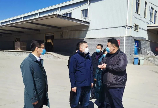 济南市口岸物流办莅临HB火博官网济北园区指导工作